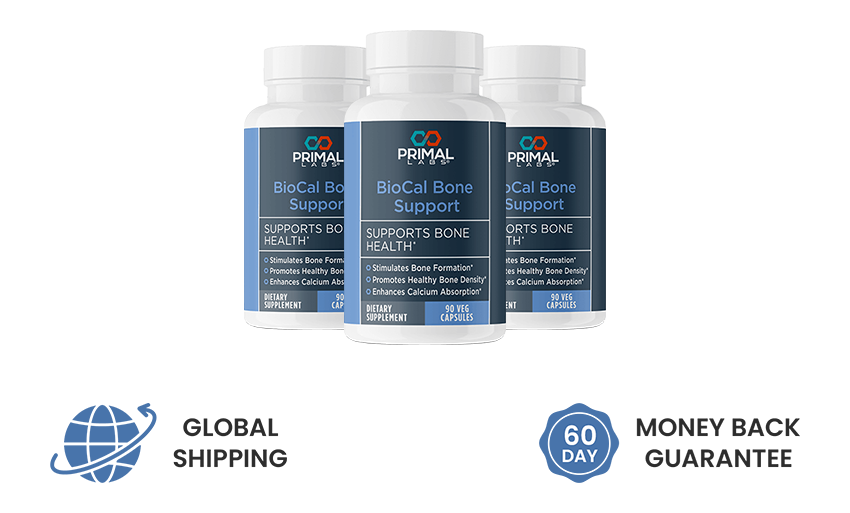 3 Bottles of BioCal Bone Support