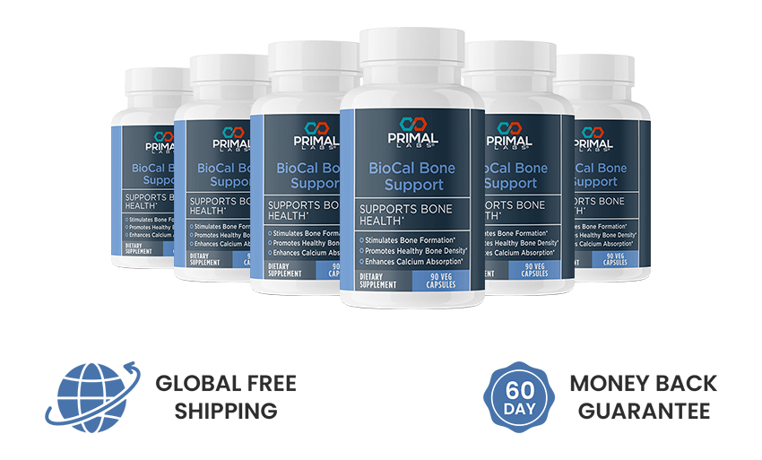 6 Bottles of BioCal Bone Support